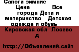 Сапоги зимние Skandia Tex › Цена ­ 1 200 - Все города Дети и материнство » Детская одежда и обувь   . Кировская обл.,Лосево д.